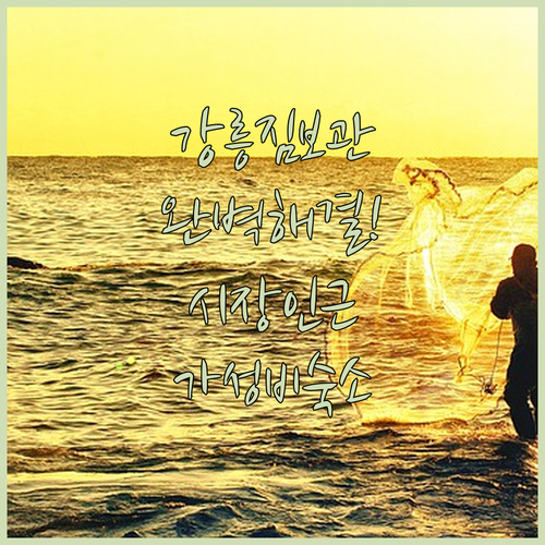 강릉시외버스터미널 짐 보관 방법 및 중앙시장 인근 가성비 좋은 강릉 숙소 추천 후기